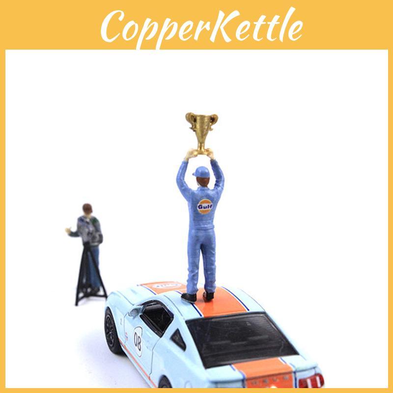 Медаль гонки 164 Игровое поле Набор моделей-сценариев с двумя фигурками для Matchbox Tomy из высококачественного полимерного материала