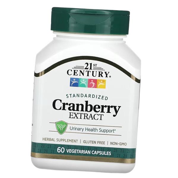 Экстракт клюквы стандартизированный, Cranberry Extract Standardized, 21st Century (71440020)
