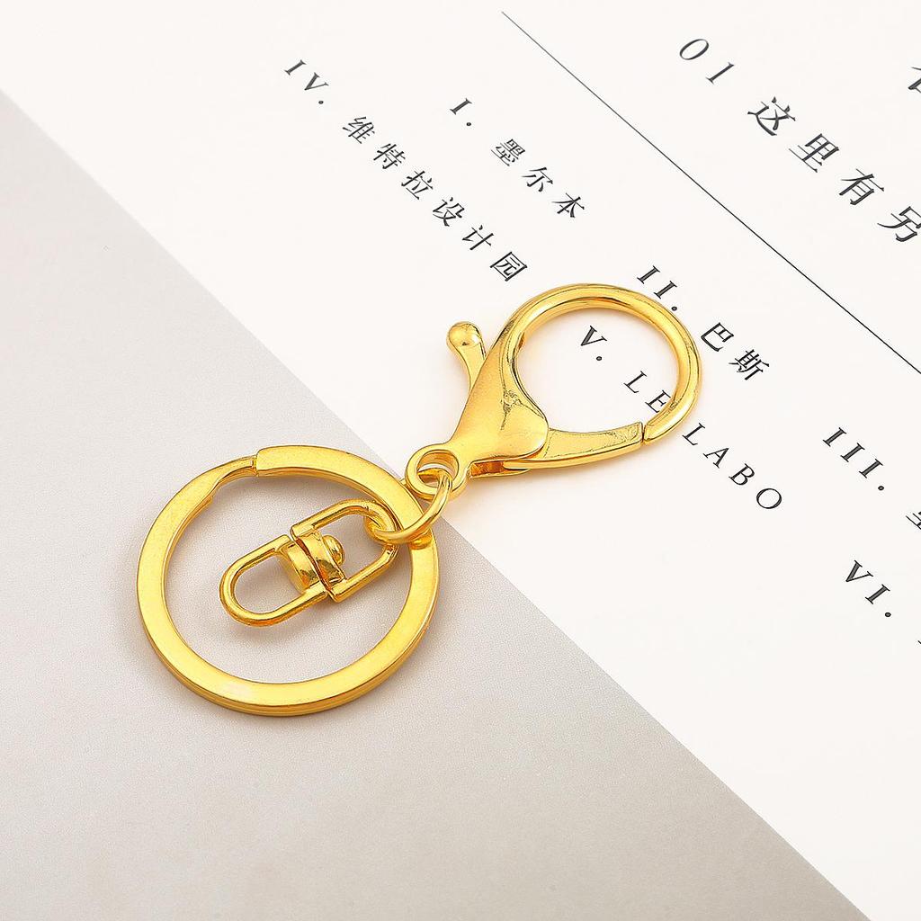 5 шт. брелок из сплава для изготовления ювелирных изделий, крючки, зажимы, застежка-лобстер, аксессуары ручной работы