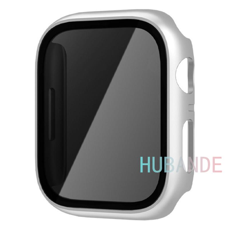 Glass+Cover for Apple Watch Case 46mm 44mm 40mm 41mm 45mm 49mm 42mm Screen Protector iWatch Serie Ultra 9 8 7 6 SE 5 10 42/46mm 7