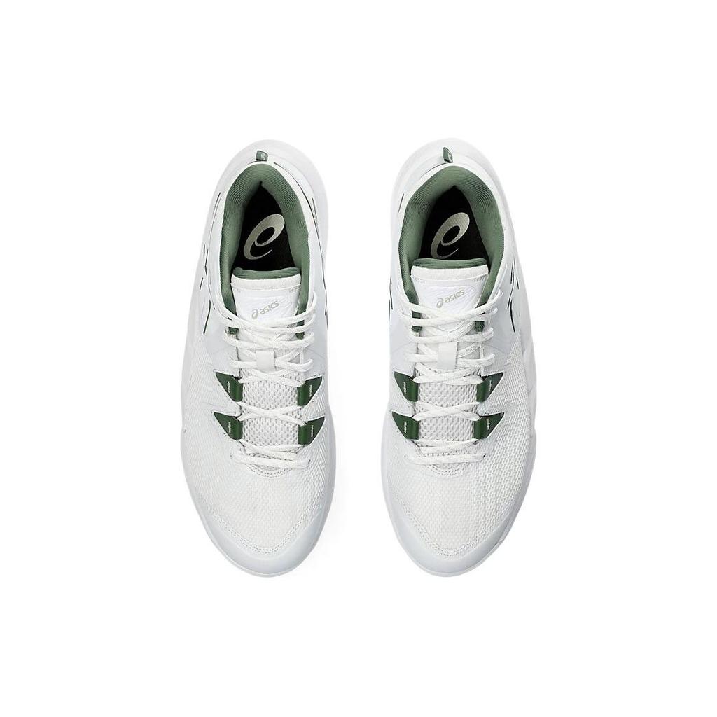 Asics Unpre Ars 2 Кроссовки для баскетбола с низким верхом, шнуровкой и амортизацией, с круглым носком, мужские, белые, 1063A070-100