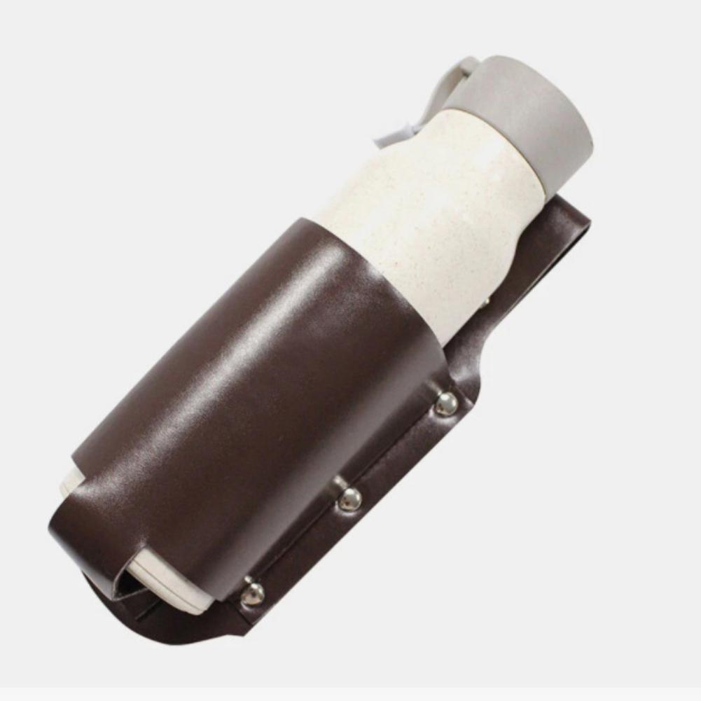 Крышка для пивной бутылки, металлическая заклепка, подходит для большинства ремней, подвесная крышка для пивной бутылки, искусственная кожа, водонепроницаемая