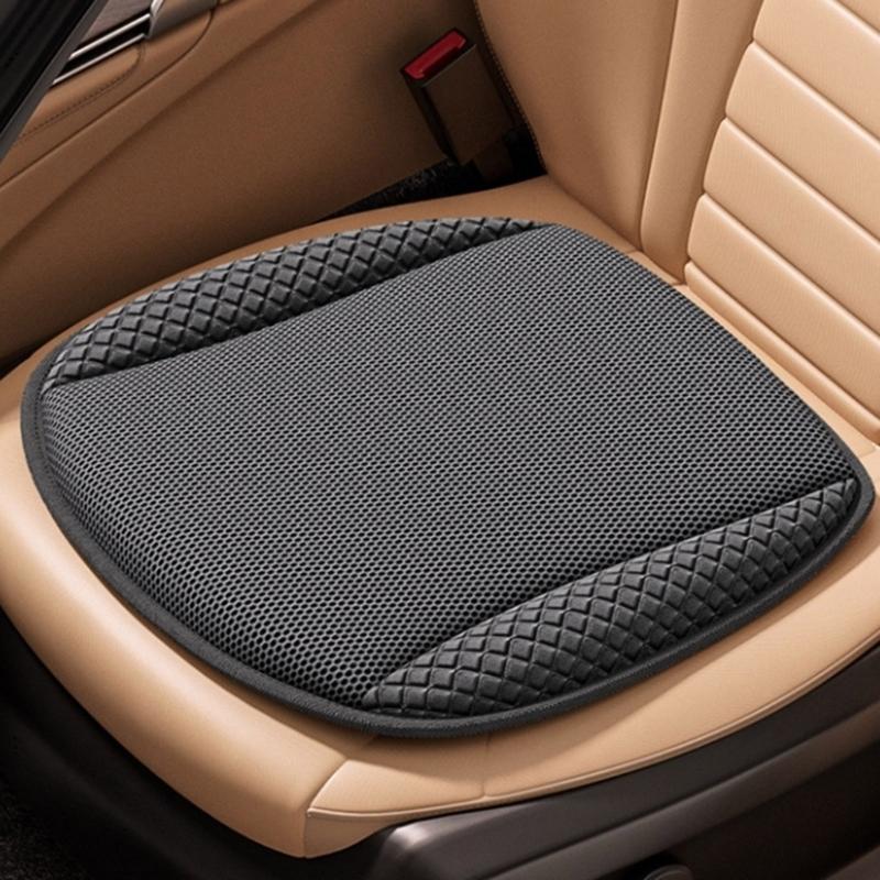 Car Seat Coolers Pad 5 Strong Fans 15 Second Rapid Cooling Vehicle Seat Coolers for Drivers Passenger Homes Office Use