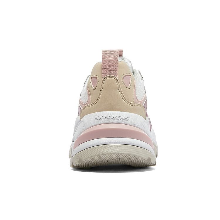 Skechers Stamina V2 Сетчатый Композитный Материал из Синтетической Кожи Повседневные Ретро Прочные Низкие Папины Кроссовки Женские Кроссовки Серый Белый Красный 149909-LGMT