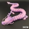 30 см 3D-печатный дракон-самоцвет Хрустальный Игрушка Вращающийся Сочлененный Дракон Подарок Для Детей С СДВГ Идеально Для Дней Рождения Подарок