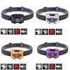 Portable ABS LED Headlamp 4-Mode AAA Battery Powered LED Headlight Waterproof Mini Head Lamp