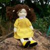 BlissfulPixie Waldorf Doll - Handmade Inka 12" Soft Girl Plush Toy, Perfect for Kids