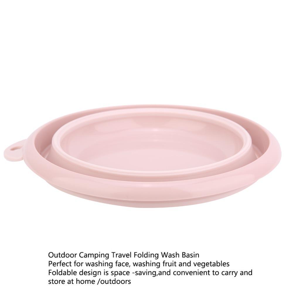 2 Pack Collapsible Wash Basin Foldable Wash Basin Tub Durable Dish Tub Hiking
