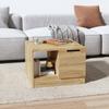 Coffee Table, Sonoma Oak, 50x50x36 Cm, Wood-based Material