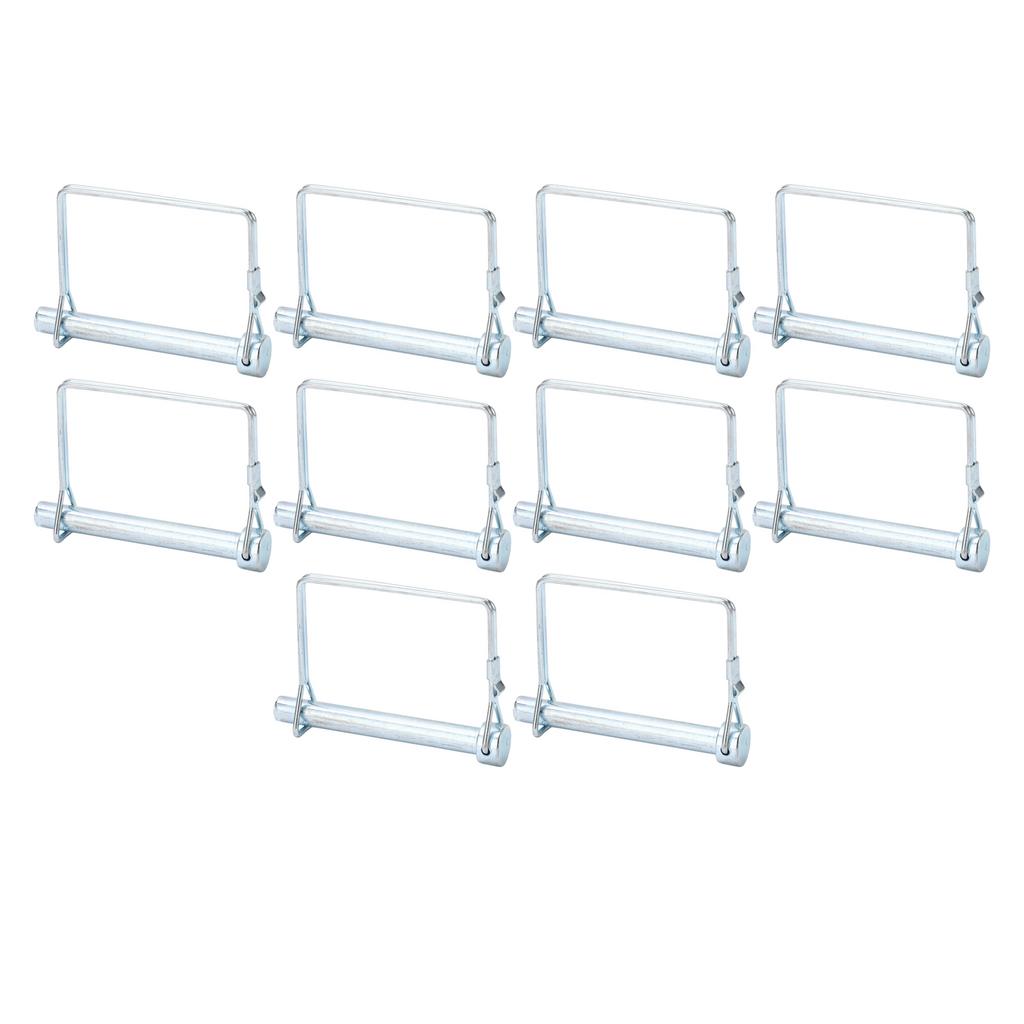 10Pcs Trailer Hitch Pin 5 16 Inch Rustproof Reliable Stable Trailer Coupler Pin for Hooks Power Output Shafts