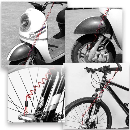 Замок для мотоцикла, широкое применение, противоугонный компактный электрический скутер, замок дискового тормоза, электромобиль