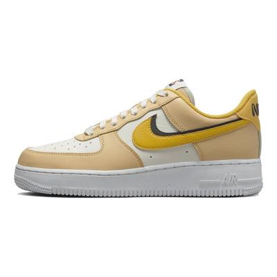 Air Force 1 07 LX 82 - Женские кроссовки цвета желтой охры с парусом, белые DX6065-171