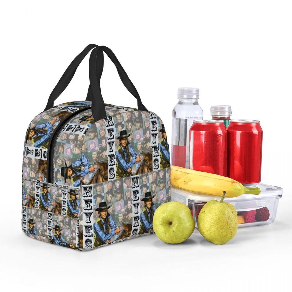Notorious Hannibal Heyes Insulated Lunch Bag for Women Office Cooler Thermal Food Box Tote Leakproof Lunch Boxes Container