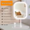 Adjustable LED Desktop Makeup Mirror with European Style