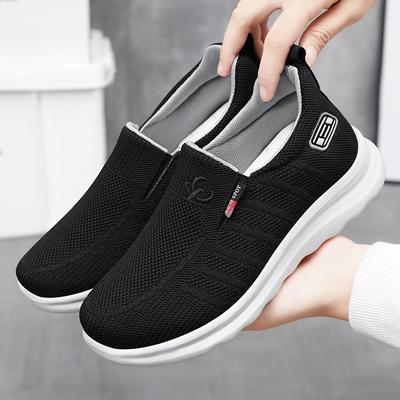 Обувь женская осенняя новая женская обувь ленивая одна педаль старые пекинские тканевые туфли женские туфли для ходьбы