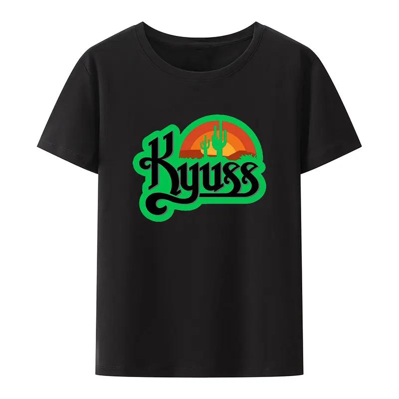 Retro Kyuss Black Widow Stoner Rock Queens of The Stone Age Modal T-Shirt UnisexComfortable Creative Nostalgia Style Shirt