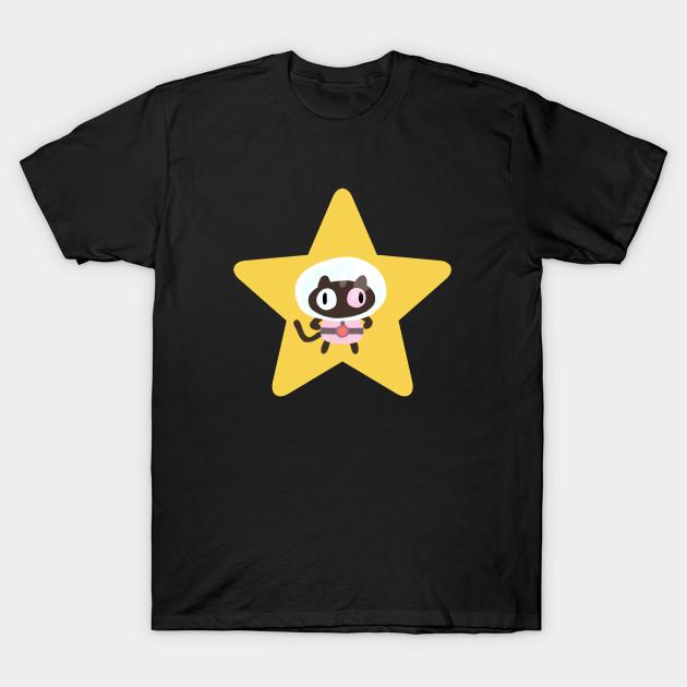 Азиатский размер Мужская черная футболка с принтом Steven Universe Cookie Cat Без выреза Термотрансферная печать Хлопковая футболка