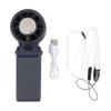 Handheld Fan 199 Speeds Folding Rechargeable Digital Display Cooling Fan for Outdoor Travel