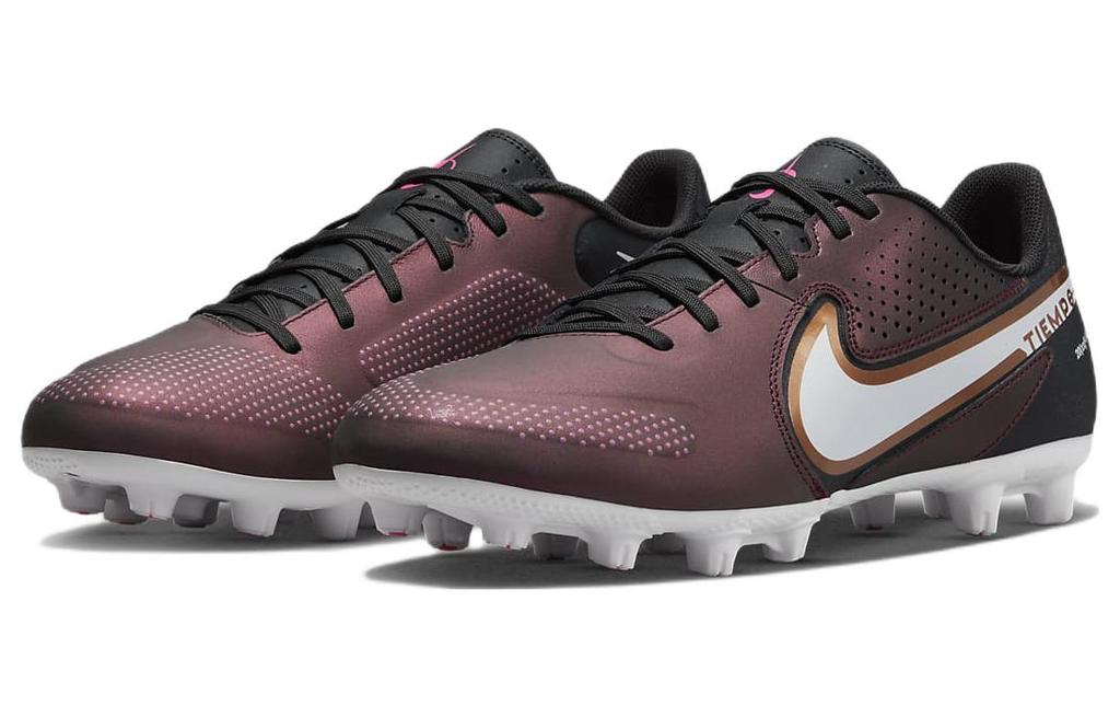 Nike Tiempo Legend 9 School HG 'Черный Коричневый' DR5973-510