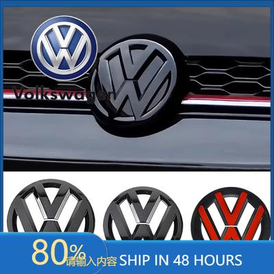 Для VOLKSWAGEN VW Volkswagen Передняя решетка Значок Задняя крышка багажника Логотип Для VW POLO GOLF 5 6 7 7.5 8 MK7 MK7.5 MK8 Sciro