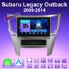 2 DIN Android Carplay автомобильное радио для Subaru Legacy Outback 2009-2014 мультимедийный проигрыватель головное устройство стерео GPS навигация BT WIFI 2+32 ГБ