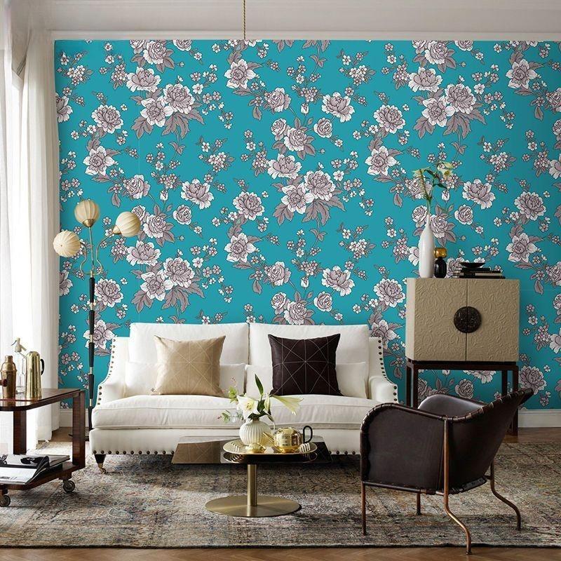 10M Self-Adhesive Waterproof Cabinet Desktop Sticker Furniture Renovation Retro Wallpapers Wardrobe Shoe Cabinet Home Decoration