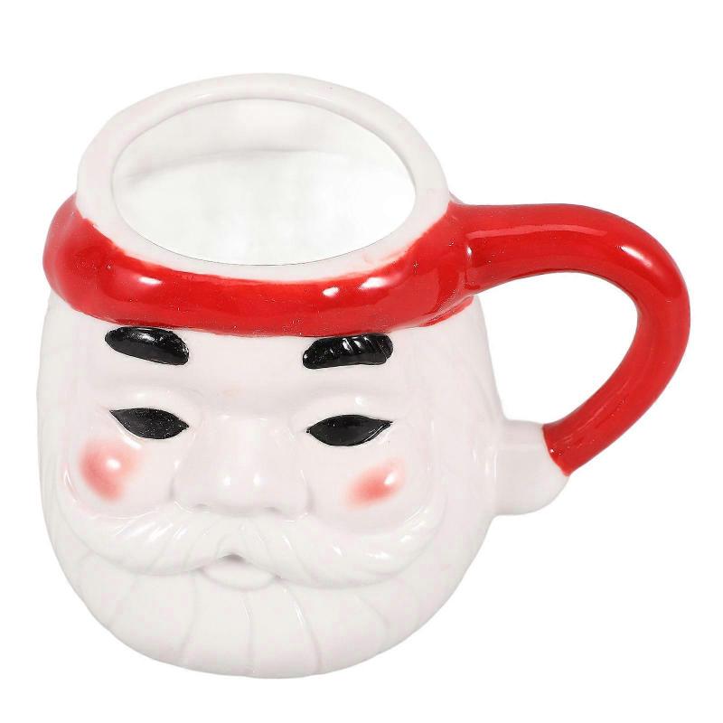 Santa Claus Mug Ceramic Mug for Milk Holiday Theme 401-500Ml