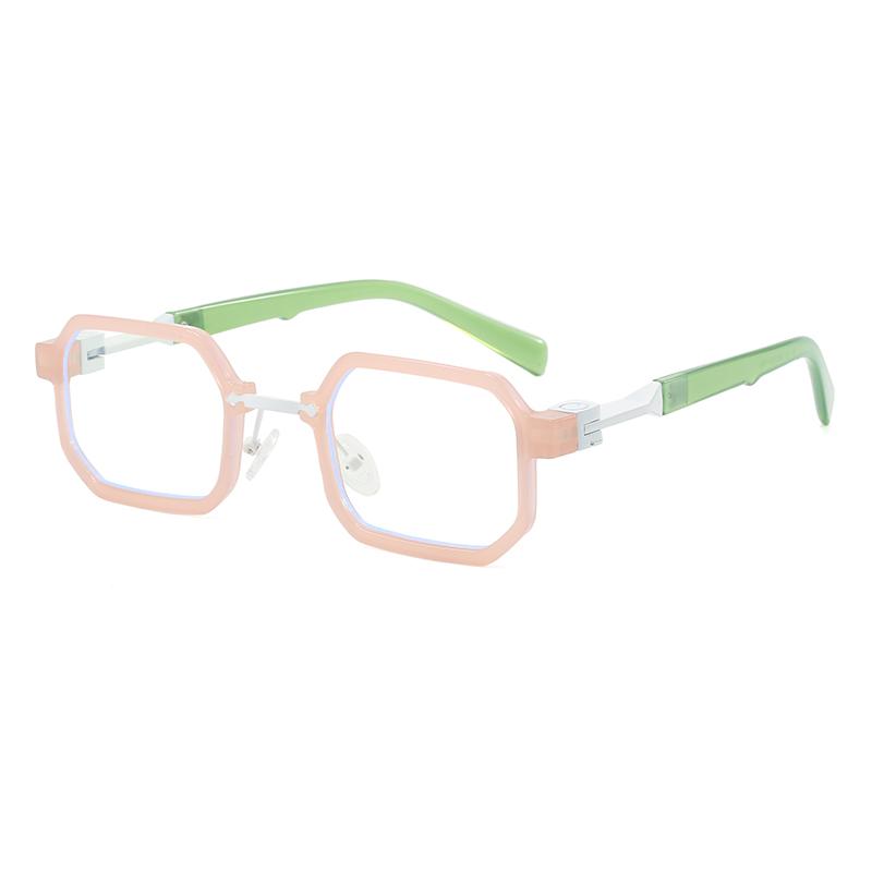 2026 Trendy Fashion Sunglasses Unisex Vintage Gradient Irregular Square Frame Green/Gray/White Options UV400 Protection