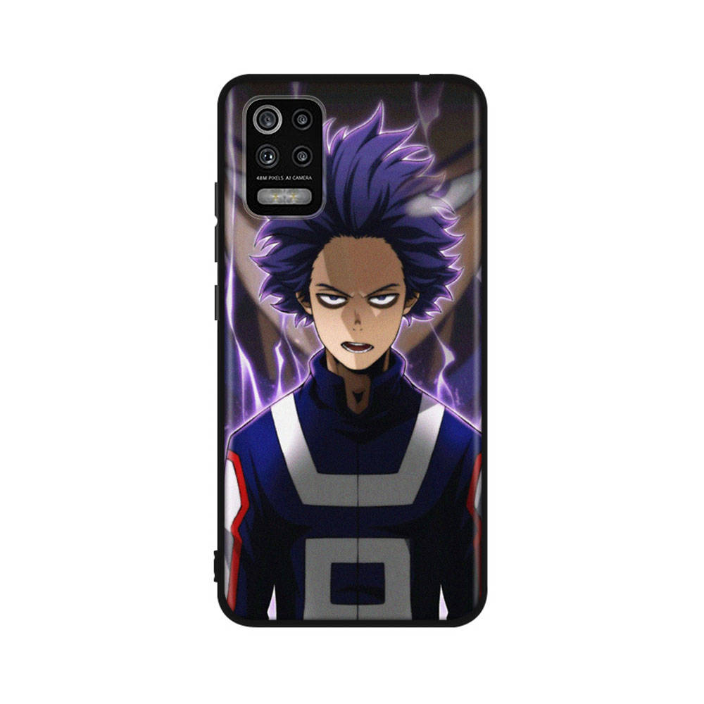 Чехол DT7 Hero Academia для Xiaomi Poco X6 X4 M5 M6 F5 F6 C65 C55 C50 C51 C40 Redmi Note 7 8 14C A3X 13C 12C 11 10A 9C Pro черный мягкий чехол