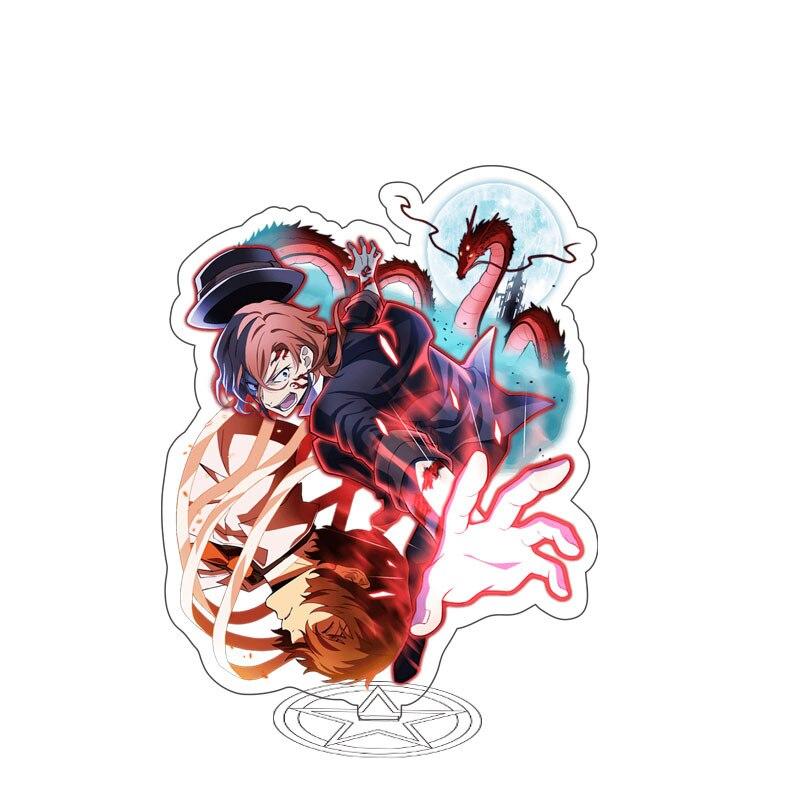 Bungou Stray Dogs Atsushi Nakajima Dazai Chuya Ryunosuke акриловая фигурка на подставке, украшение для рабочего стола, коллекция, модель игрушки, подарки