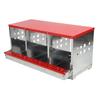 Chicken Nesting Box 3 Compartment Well Ventilated Sturdy Hen Laying Box for Egg Collection Chicken Nesting Box Hen Nesting Box