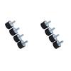 2x4x M8 M6 Rubber Mount Shock Absorber Anti-Vibration Silent Block Bobbin Isolator Anti-Vibration Mount