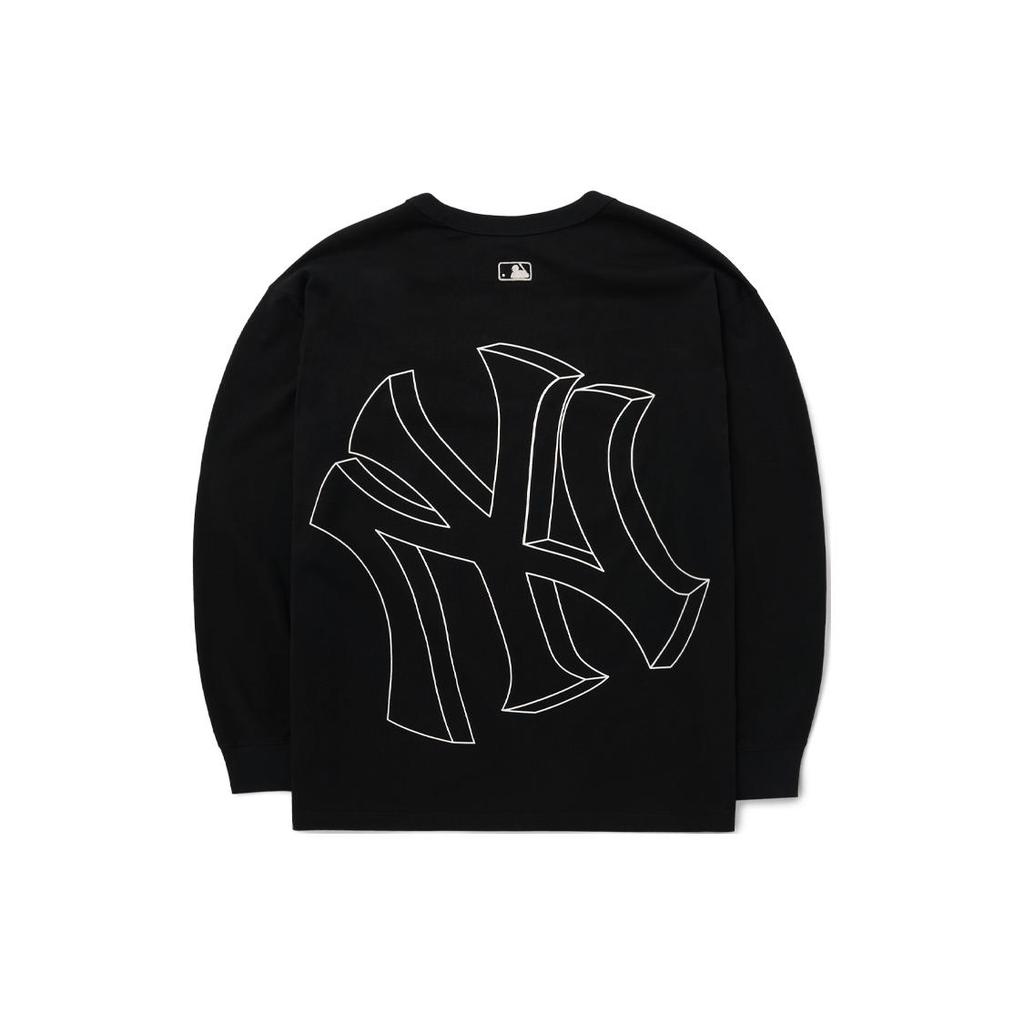 New MLB T Shirts Unisex Black 3ATSB0224-50BKS