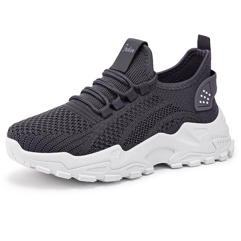 Women's Fashion Solid Color Lace Up Low Top Sports Shoes Summer Casual Outdoor Running Shoes