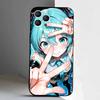 Аниме M-MIKU Для iPhone 12,16,13,14,15,17,11,Pro,Max,Plus,E,Air,Mini ТПУ Мягкий, приятный для кожи чехол для телефона