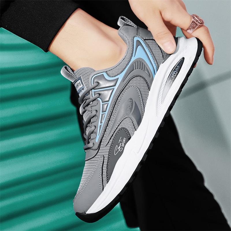 Модная повседневная обувь для мужчин, дышащие уличные прогулочные кроссовки, новые массивные спортивные кроссовки для бега, баскетбола, мужские кроссовки