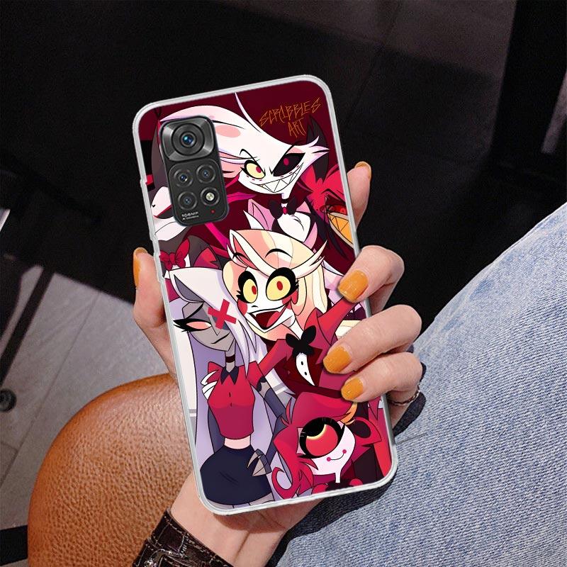 H-Hazbin Hotel Ангел Пыль Чехол для Телефона для Чехла для Телефона для Xiaomi Redmi Note 15 14 14S 13 Pro Plus 12 12S 11S 11E 10S 10 11T 5G Uni