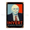 Invert Charlie Munger Metal Signs Personalized Cinema Plaques Decoration Printing Tin Sign Poster