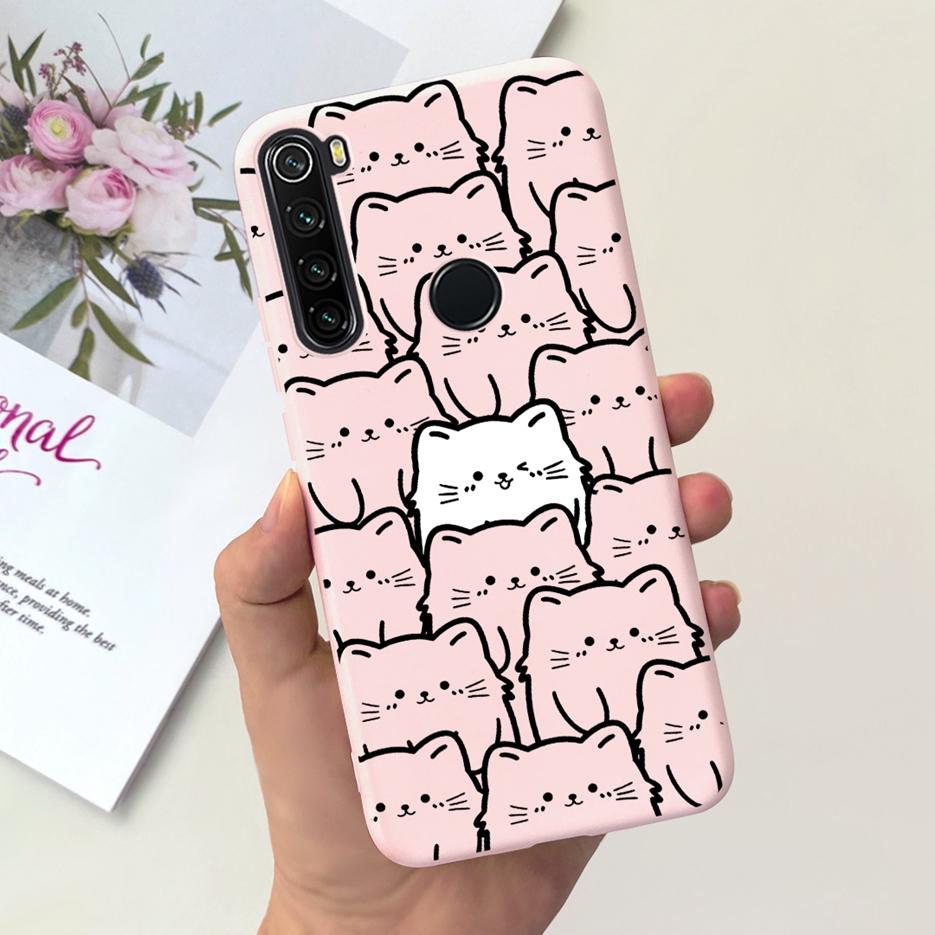 Чехол для Xiaomi Redmi Note 8 Redmi Note 8T Милые Астронавты Мультяшная Обложка Мягкий ТПУ Чехол для Телефона Для Redmi Note 8 Pro Note8 T Корпус