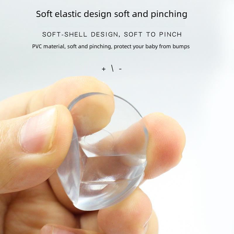 Thickened Transparent Table Corner Guards for Child Safety