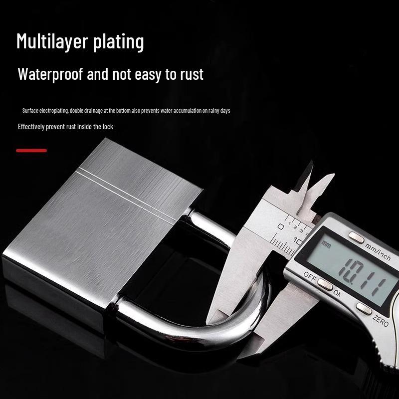 Универсальный противоугонный водонепроницаемый устойчивый к ржавчине навесной замок - Инструмент для взлома, устойчивый к взлому, для ворот и общежитий