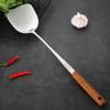 Handle Lengthened Kitchen Tools Stainless Steel Wok Shovel Soup Scoop Ladle Cooking Spoon Spatula