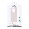 Puro icon cover - coque pour iphone 14 pro max (rose sable) - 8033830312960