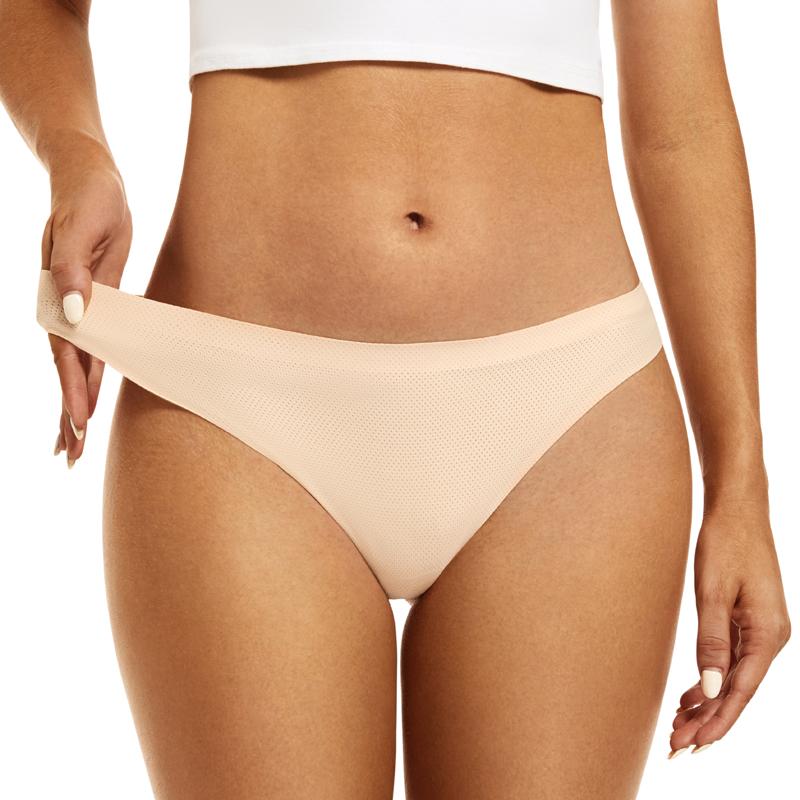 Women Sexy Flowers Lingerie Temptation Low-waist Panties Thong No Trace Breathable Underwear G String Intimates