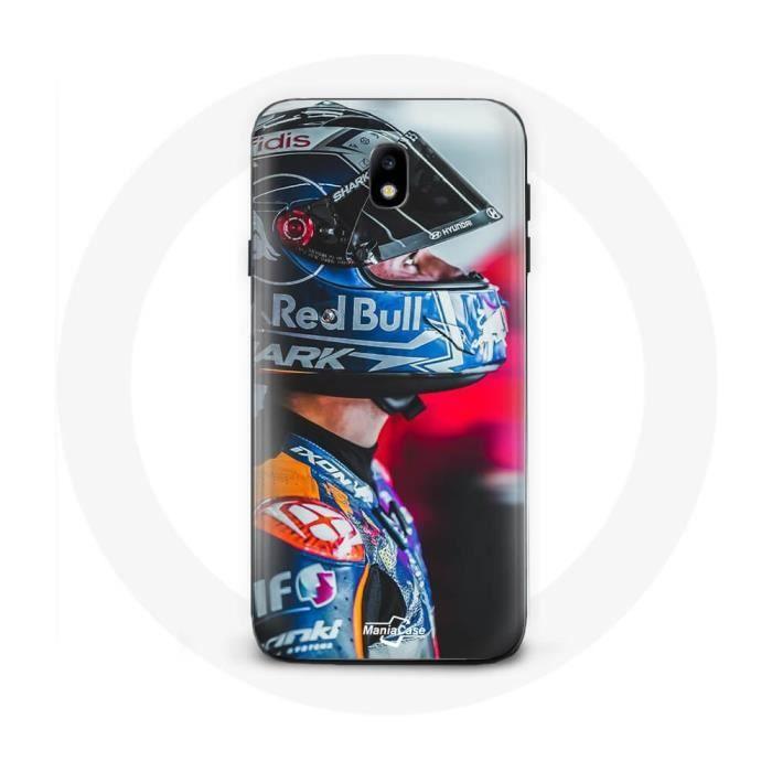 Чехол - Maniacase - Samsung Galaxy J7 2017 - Мигель Оливейра MotoGP - Силикон - Гибкий