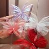 Colorful Artificial Butterfly Flowers Silk Photography Props NEW Flower Head Wall