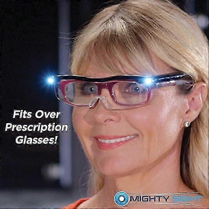 Glasses with led light reading glasses magnifying glass magnifying HD
