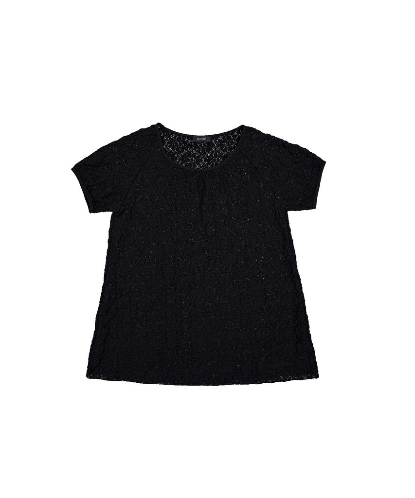 Cookies Margaret Lace Dress Top (Black)