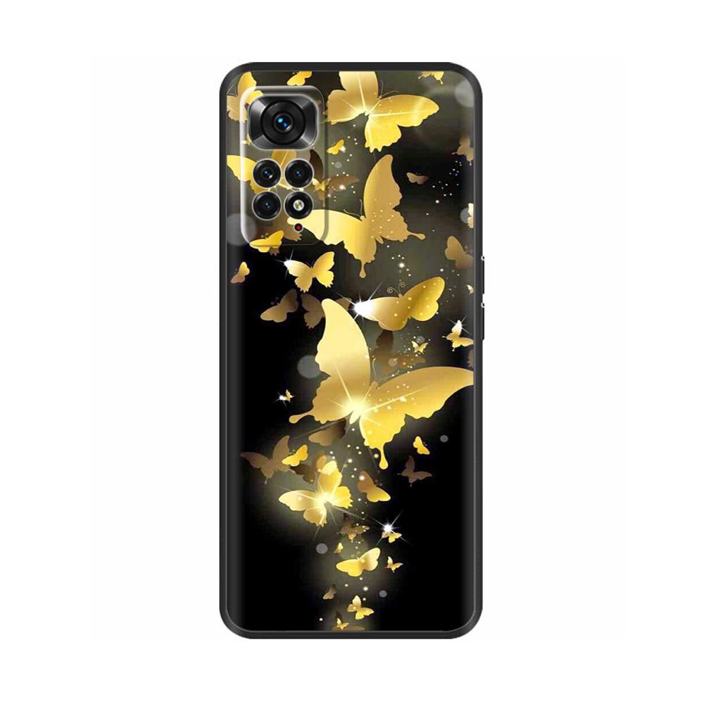 Для Xiaomi Redmi Note 11 чехол мультяшный силиконовый мягкий чехол для телефона Redmi Note 11s ТПУ бампер для Redmi Note 11 Pro задняя крышка