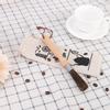 Coffee Grinder Powder Cleaning Brush with Wood Handle Coffee Machine Brush Accessories